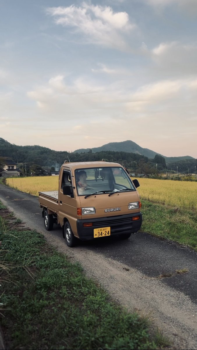 僕の軽トラちゃん
秋色になったよ！