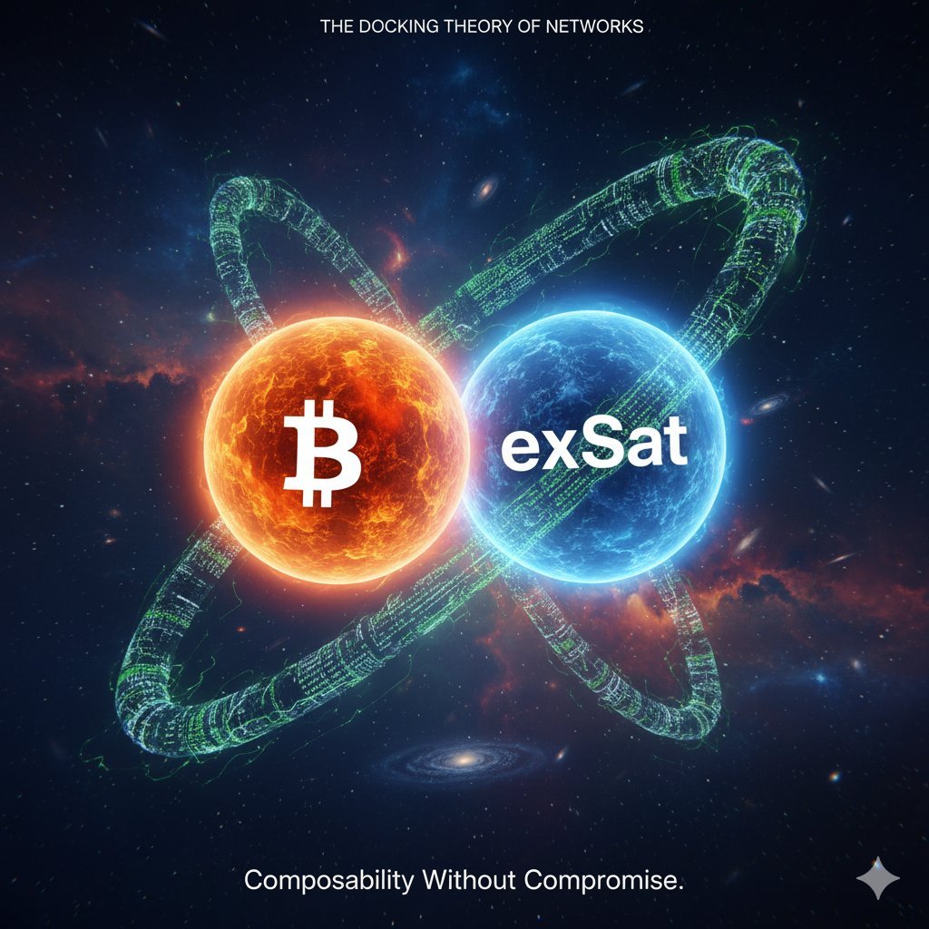 PedroIfeanyi4's tweet image. Do u know
@exSatNetwork transforms Bitcoin from a “store of value” into a programmable ecosystem.
It imports Bitcoin’s UTXO data into its Docking Layer, allowing developers to build smart contracts, DeFi protocols,and cross-chain apps all powered by Bitcoin’s trust and security.