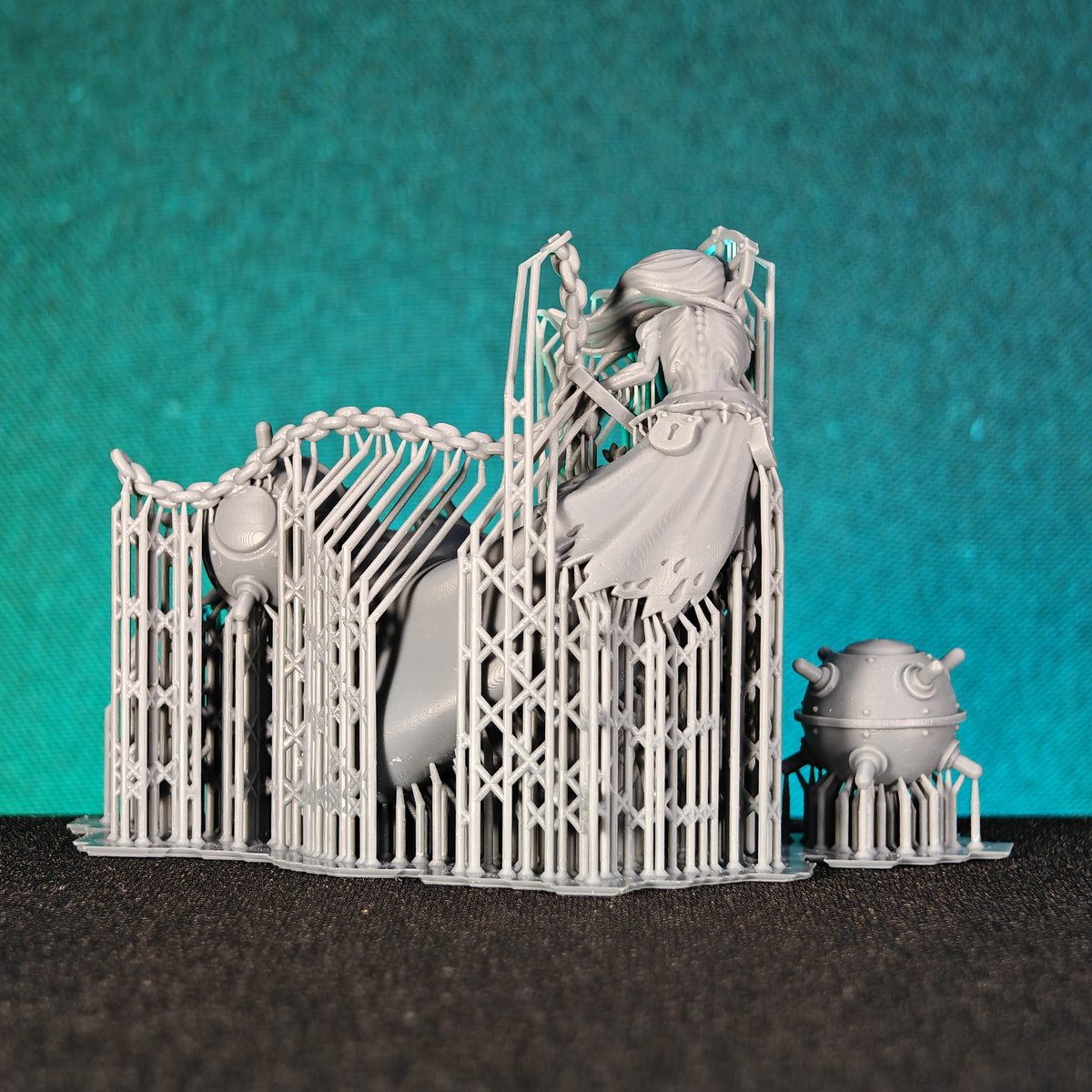 We’re excited to share the first printed photos of the Drowned Witch!

And remember — if we reach 1,000 followers on our Kickstarter pre-launch page, she’ll be added to the core set for free!

Disciple of Tet’o on Kickstarter – kickstarter.com/projects/dakka…