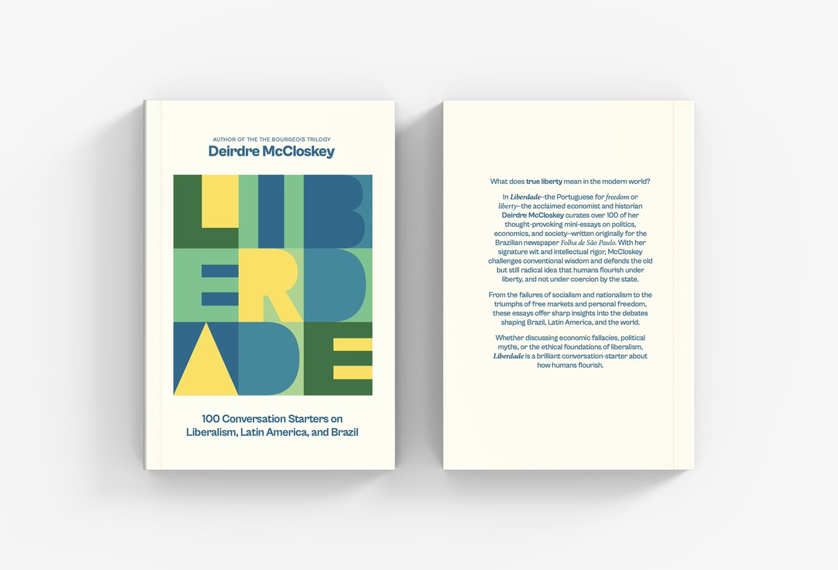 My New Book: Liberdade  

100 Conversation Starters on Liberalism, Latin America, and Brazil

My science and journalism have been focusing more and more on the rising threats to liberalism. And this sadly monolingual gringa has gradually become more familiar with the experiments