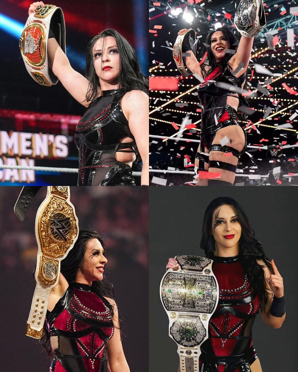 TIMWrestling's tweet image. ¡STEPHANIE VAQUER ES LA PRIMERA LUCHADORA EN LA HISTORIA DE WWE QUE CONSIGUE CUATRO CAMPEONATOS INDIVIDUALES DIFERENTES EN UN MISMO AÑO!
LA PRIMERA. LA HISTORICA.
DE San Fernando para el mundo 🇨🇱