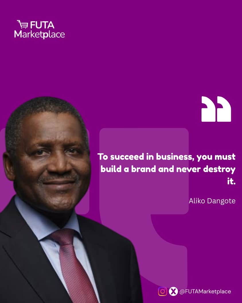 Your brand is your legacy build it with care, protect it with consistency.💜

#FUTAMarketplace #weeklyquotes #business