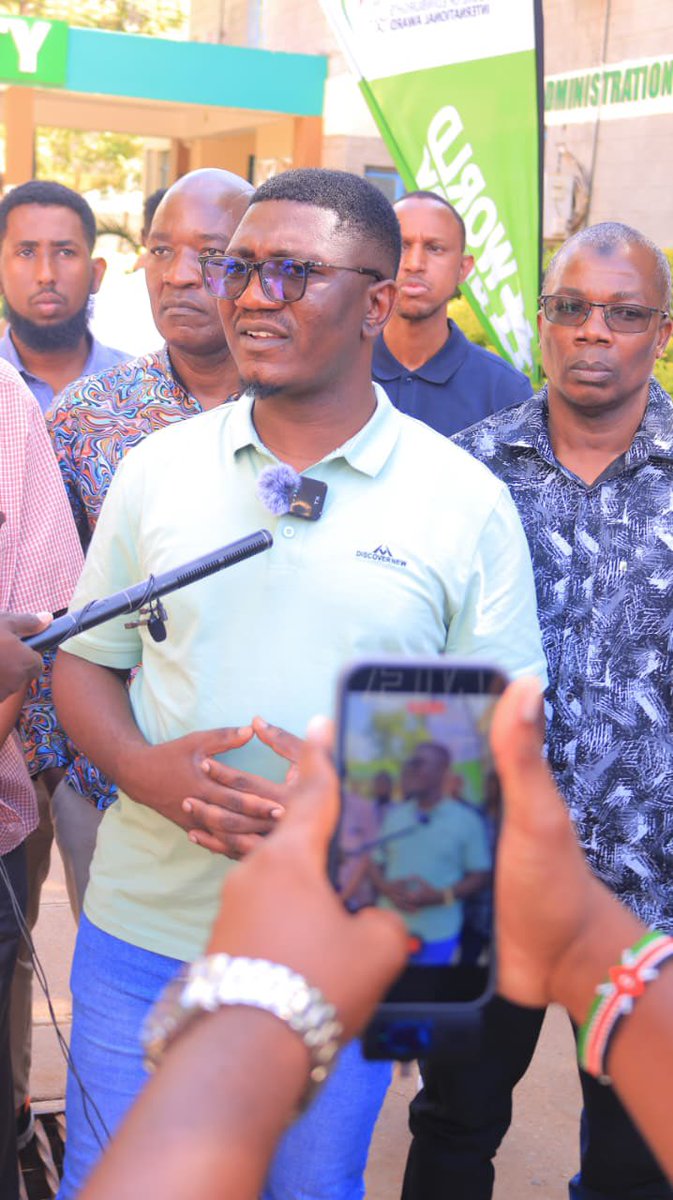 GARISSA Youth Summit. Thanks comrades for the invitation and the commitment to take actionable steps in realizing holistic youth empowerment with our interventions— NYOTA program, ClimateWorX, paid Internships and TVET Modularization. 

Let’s keep the FOCUS!