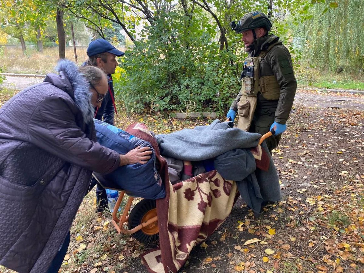NAFOvoyager's tweet image. “High-spiritual” russian army struck the grounds of St. John of Pochaiv Church in Kostiantynivka.

Two people killed, four injured.

This is “russian faith”.
