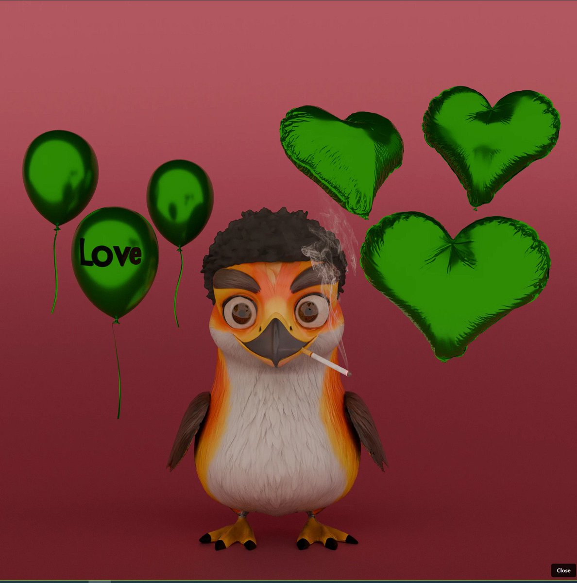 RoycoArt's tweet image. 💚🦉 Brody just landed… smooth, smoky, and full of ♥️
He doesn’t chase clout. He floats on vibes.
Green hearts. Calm chaos. Zero apologies.
#BrodyNFT #SmoothOperator #LoveDrop #ChillBrody #NFTArt #xrp