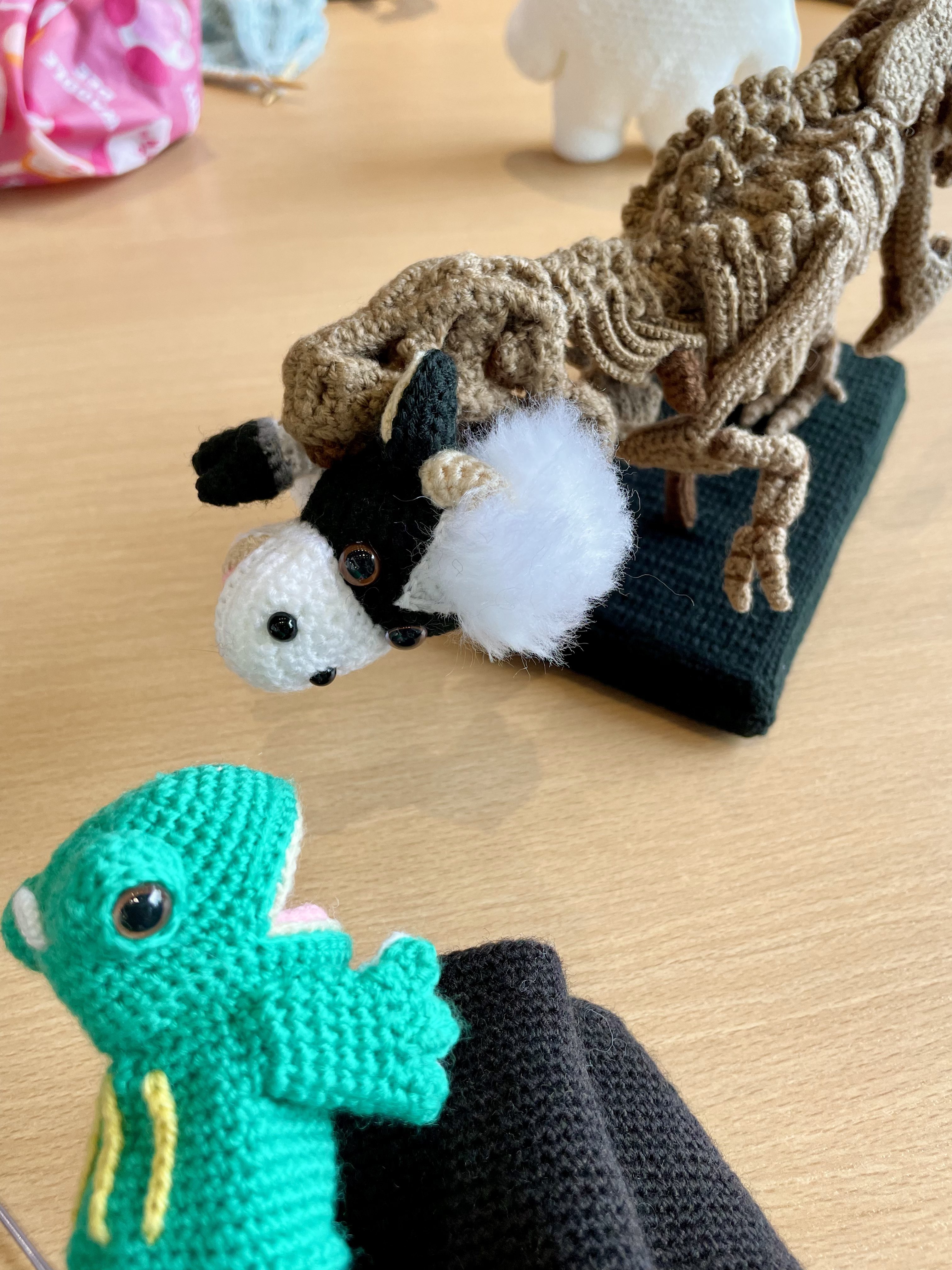 あみぐるみ お正月飾リ ぶたさん 【ゆっこ様専用】 ハンドメイド YUKO