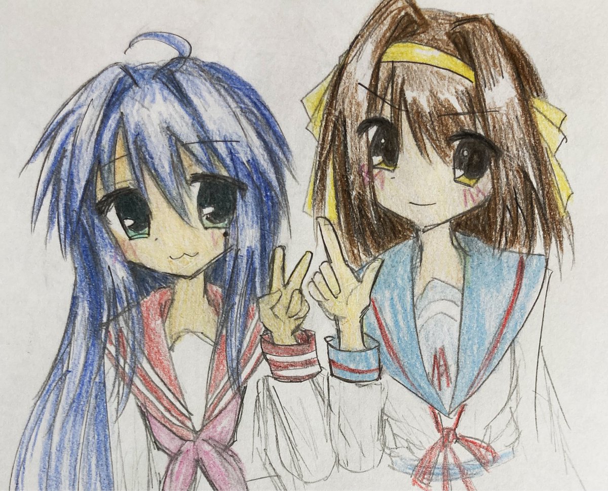 マロリクよりこなたとハルヒです
リクエストありがとうございました！