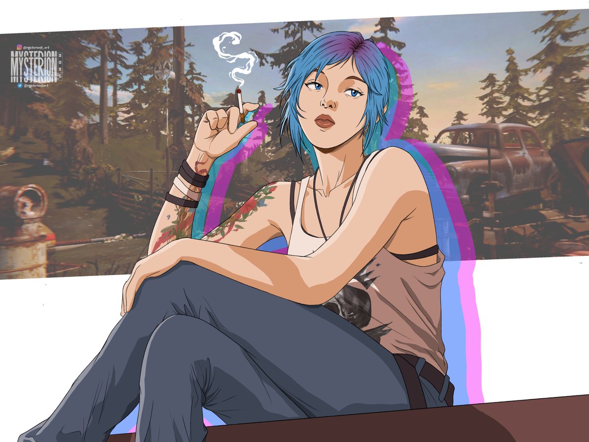 mysterion11art's tweet photo. One spark away from chaos.

#LifeIsStrange https://t.co/5QuZjpd5Kl