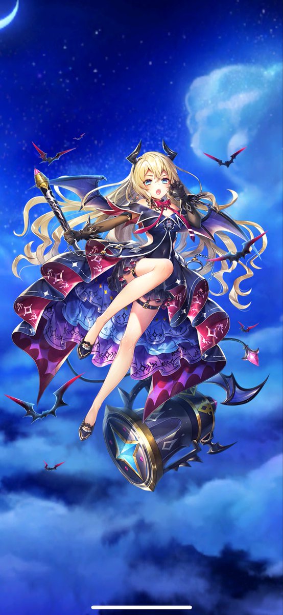 今回のハロウィンは2人とも大きいね(なにが？
過去のハロウィンキャラのデザインだと
この4人が好きだな
剣ミゼリはミステリーランドだからハロウィンじゃないけど