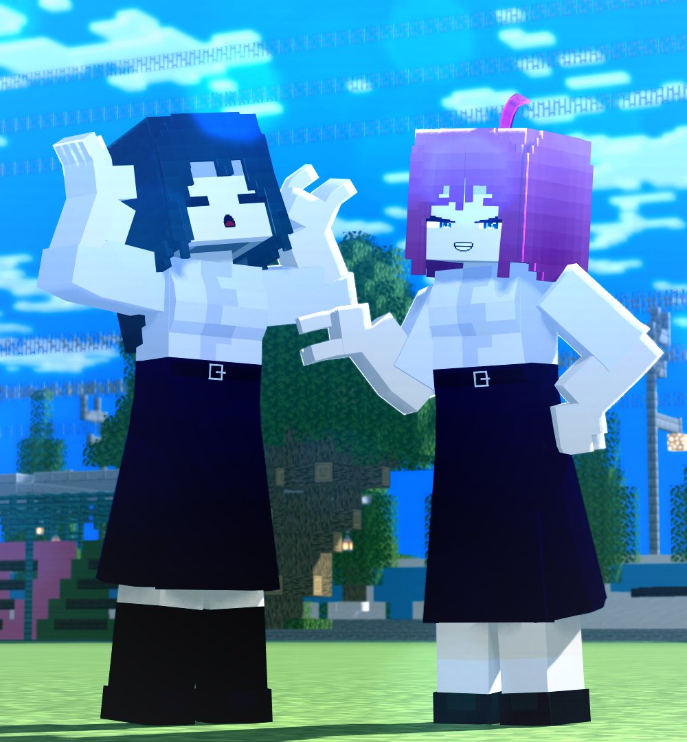 CaptainSpeerit's tweet image. After i remake model and rig (hmmm same energy of BA) #mineimator #modelbench #minecraft