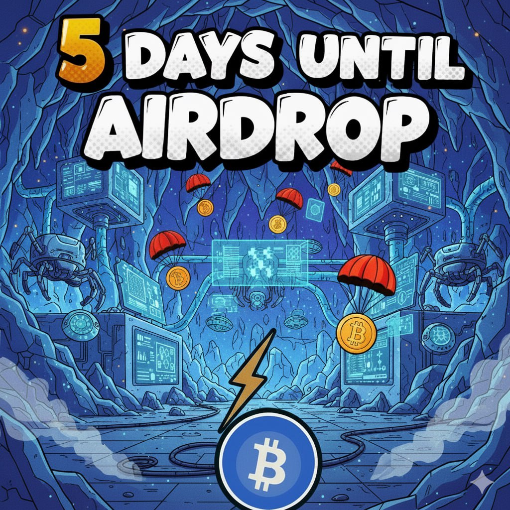 🪂 Our 2nd Bitcoin airdrop is just 5 days away! Stack at least 2,400 $BTCB  tokens to receive free $cbBTC on October 15th! The snapshot has not been  taken yet!