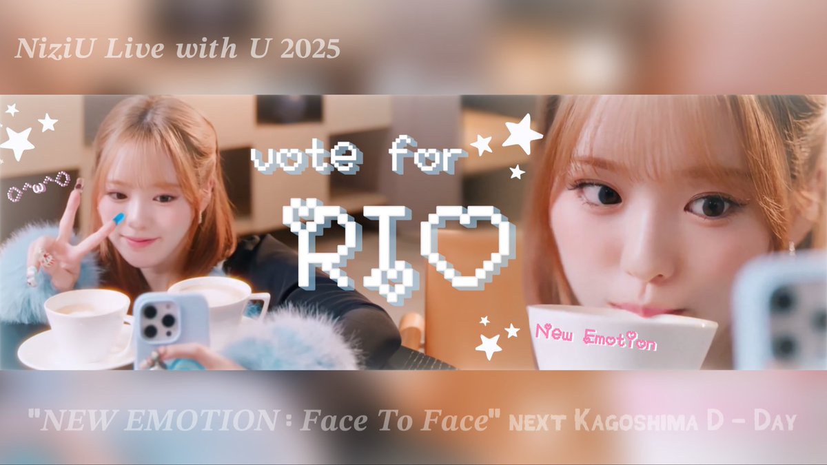 alternativetri's tweet image. 🩵NiziU✧最愛ドル✧RIObanner🩵
10月12日は~♪❣️made byちえ🧑‍🚀🐥⸒

🩵リオちゃん♪☕️お口♪可愛い‧₊˚♡

ハーフアップ橋めっちゃ🩵ギャル😍💗✨

16/32ホルツ in @鹿児島🤩D - Day❤️‍🔥

🩵リオちゃん🤤♪
ご当地FTF📻も楽しみにしてるよん♪

#LivewithU2025 #NiziU_FanBanner
#RIO🩵 #RIObanner