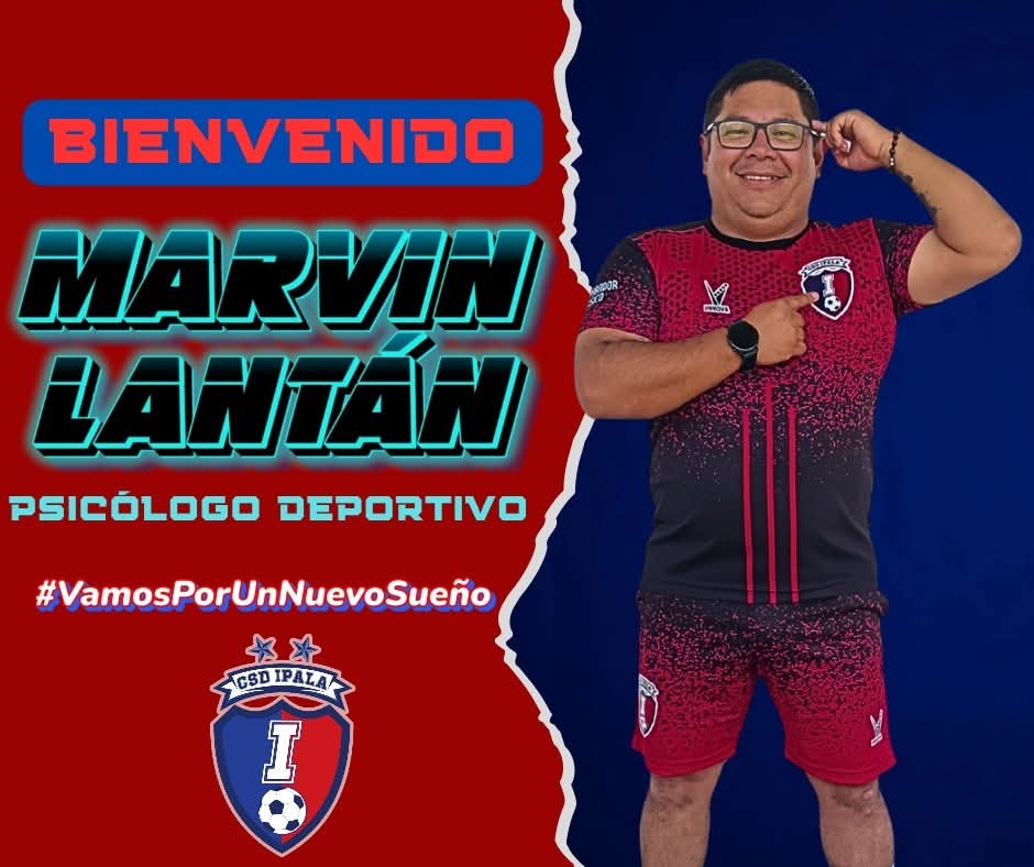 IPALA CONTRATÓ A UN PSICÓLOGO DEPORTIVO.

El Licenciado Marvin Latán se une a la familia frijolera, a partir de la fecha llega como motivador al plantel de Ipala.