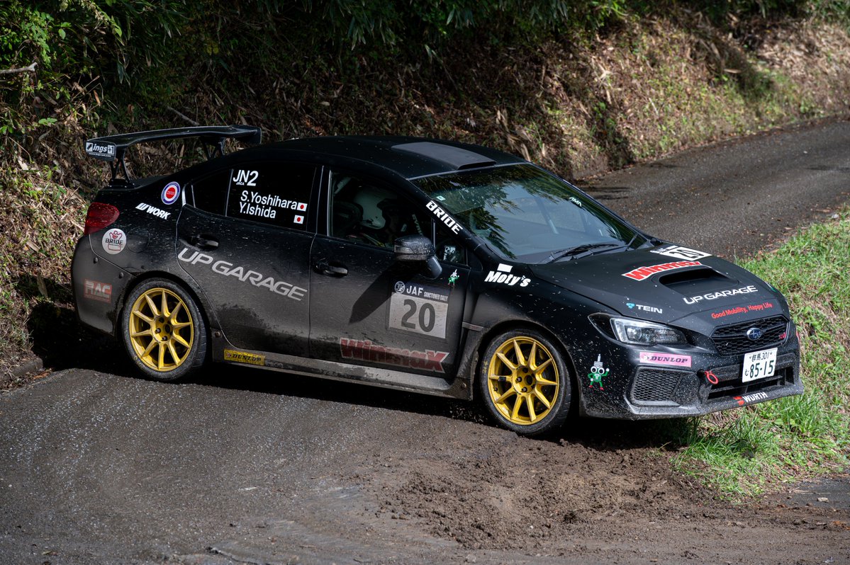 O_Chtea's tweet image. 2025年 JAF 全日本ラリー選手権
第7戦 久万高原ラリー
UPGARAGETEINDLWM WRX(20号車)
吉原將大 選手 / 石田裕一 選手
#久万高原ラリー #全日本ラリー #JRC