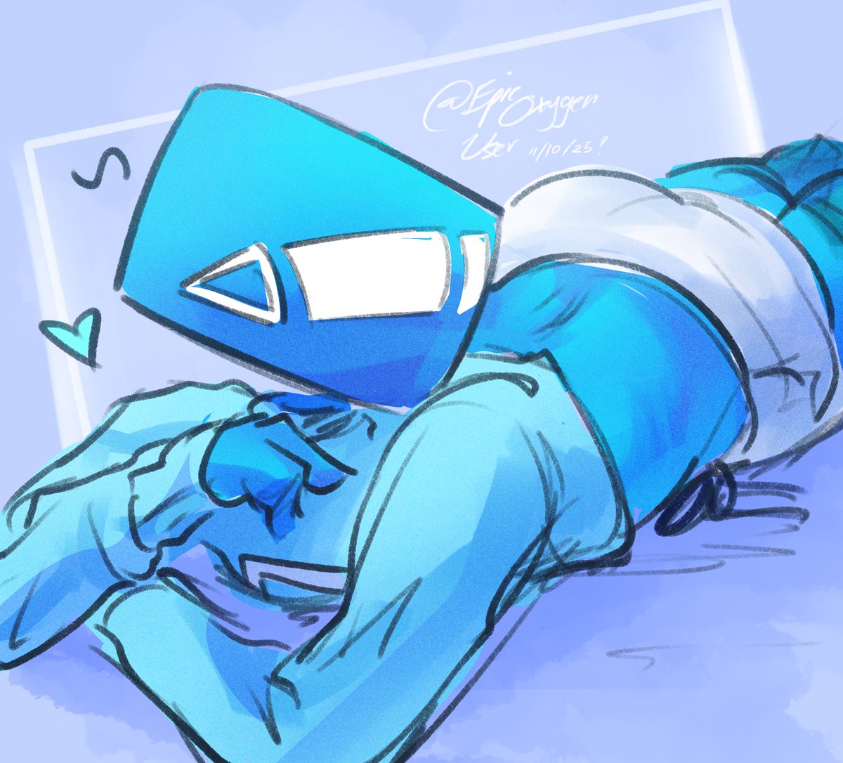 finally saved up enough money for a new Huion pen tablet, of course had to celebrate by drawing the good ol' twink Huion boy ^^