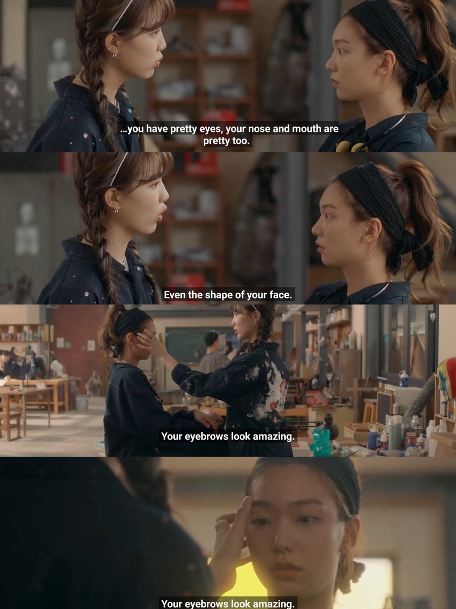 darlentinaur's tweet image. the lesbian way of saying &quot;i love everything about you&quot;
