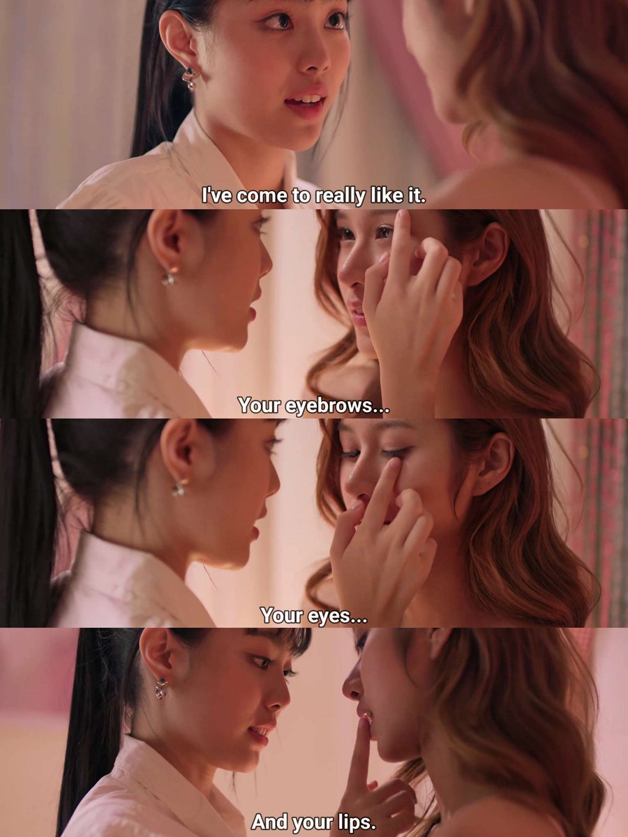 darlentinaur's tweet image. the lesbian way of saying &quot;i love everything about you&quot;