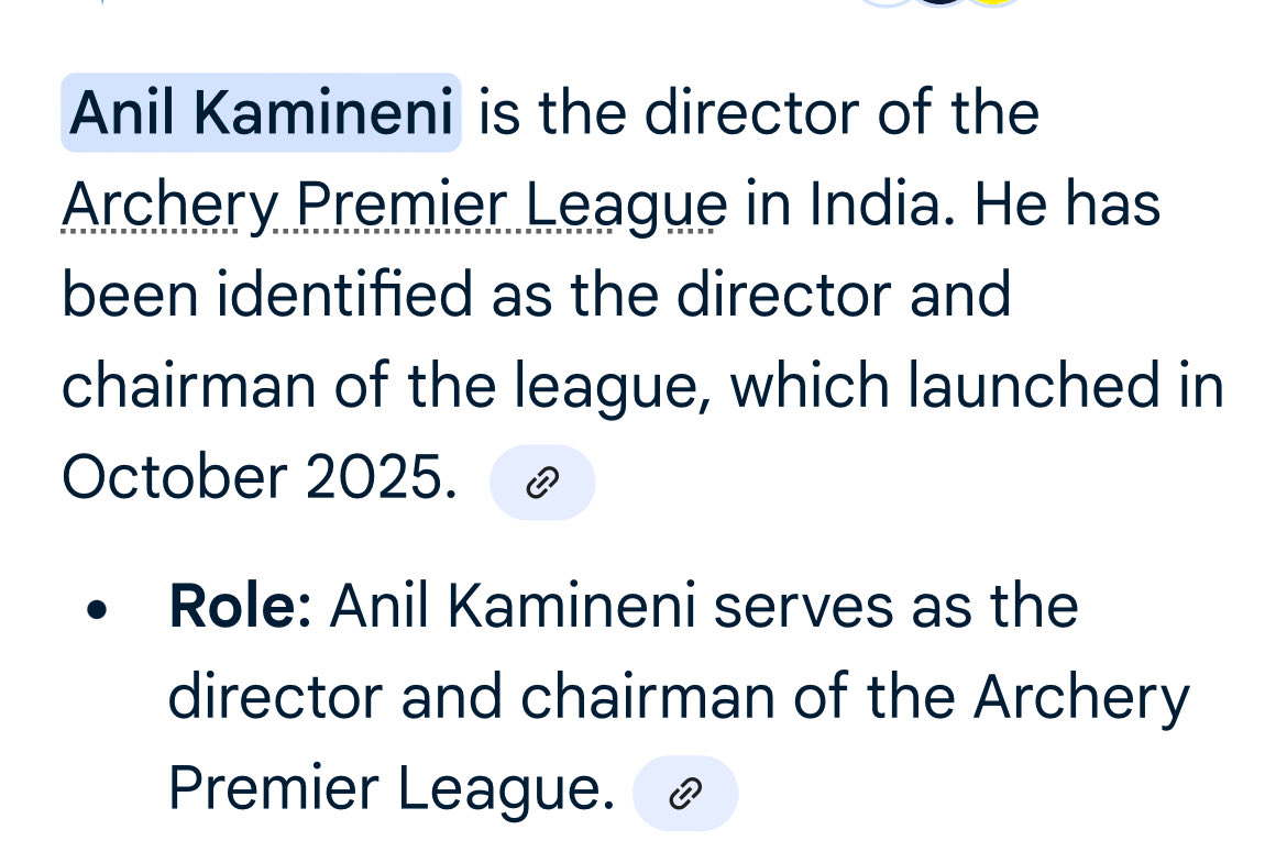 Malmovies1's tweet image. Let me get this straight ..Ramcharans wife
Upasana Kamineni’s father Anil Kamineni started an archery league and appoints his Son In Law Ramcharan as the Brand ambassador 😆😆😆
The desperation is real !