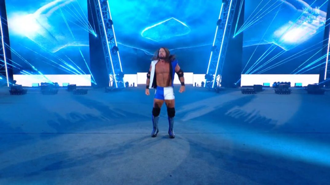 TheCovalentTV's tweet image. AJ Styles in the classic TNA gear!

#WWECrownJewel