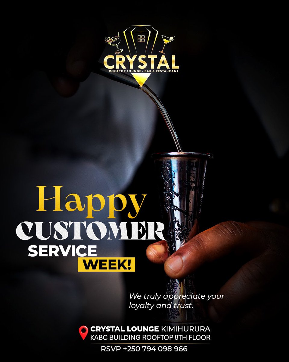 CRYSTAL LOUNGE KIGALI tweet media