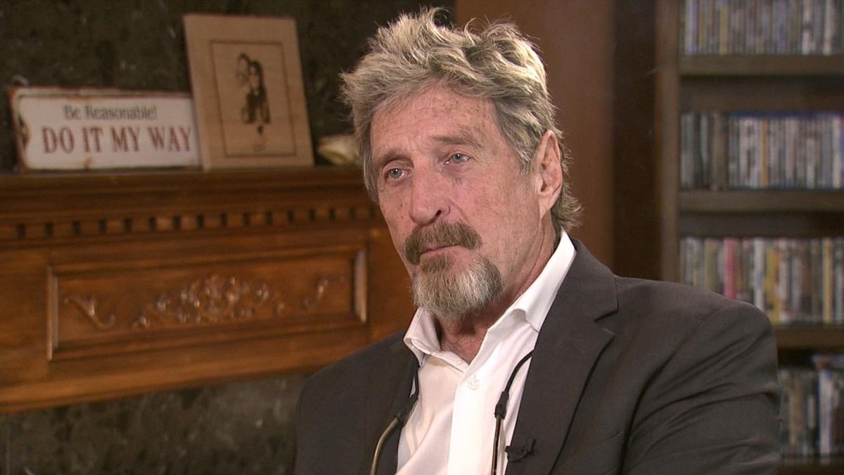 cryptonator1337's tweet image. "We aren't losing privacy at an alarming rate - we have none left."
- John McAfee