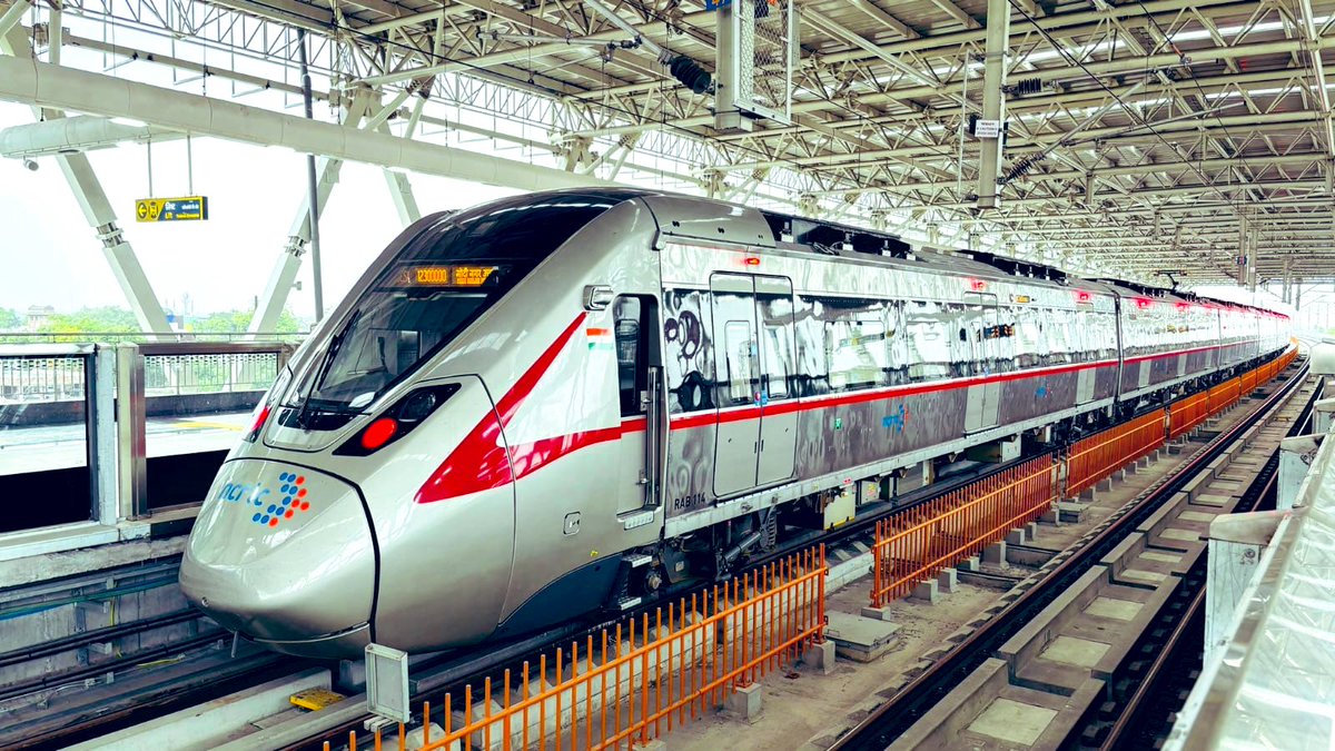 AwasthiAwanishK's tweet photo. UP’s connectivity gets a major push as @UPGovt approves the Lucknow–Kanpur RRTS project. Soon, high-speed trains will zip between Amausi Airport (Lucknow) and Nayaganj (Kanpur) in just 40 minutes, covering 67 km via Unnao at 160 km/h. A giant leap toward faster travel, cleaner mobility, and regional growth!