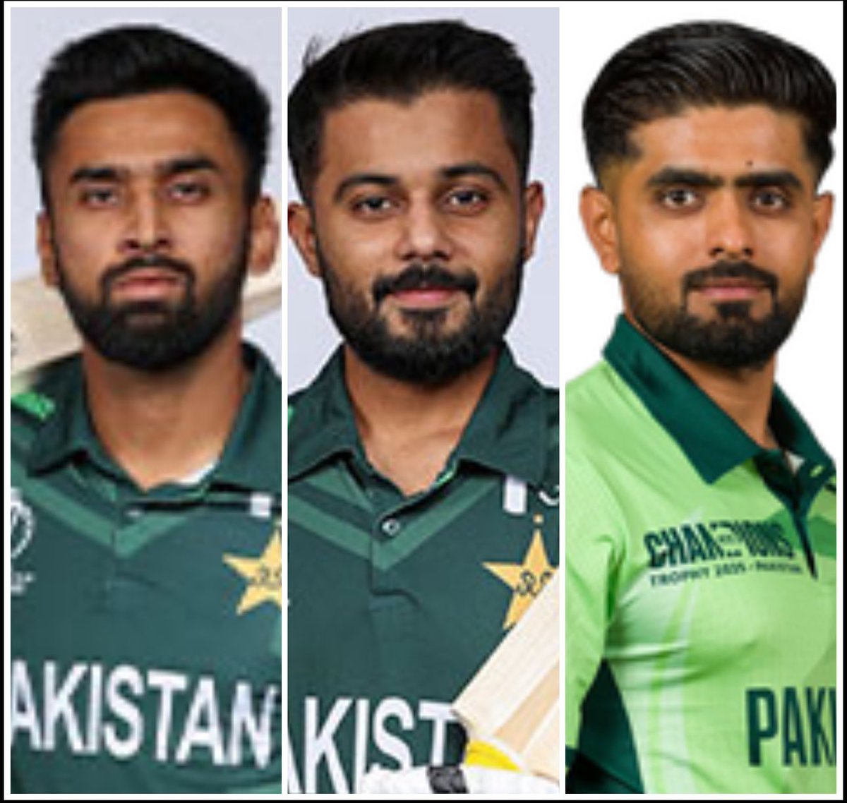 hazharoon's tweet photo. Finally real cricket begins tomorrow. And I’ll get to see my 3 favorite batsmen bat together. These 3 batsmen are the BEST IN THE COUNTRY. Hoping for big runs for all🇵🇰🙏 #PAKvSA #PakistanCricket https://t.co/h3QAWUY1lZ