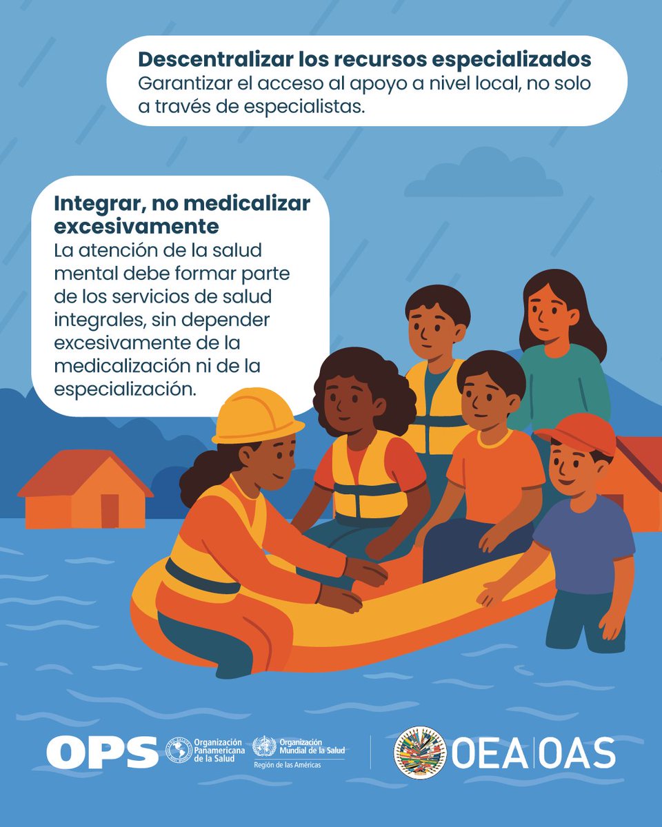 #DiaMundialDeLaSaludMenttal: La atención de salud mental no es una opción durante las crisis, es esencial.

Hacer de la #SaludMental y Apoyo Psicosocial una parte integral de la respuesta a emergencias es salvar vidas a través de construir sistemas de salud más fuertes y
