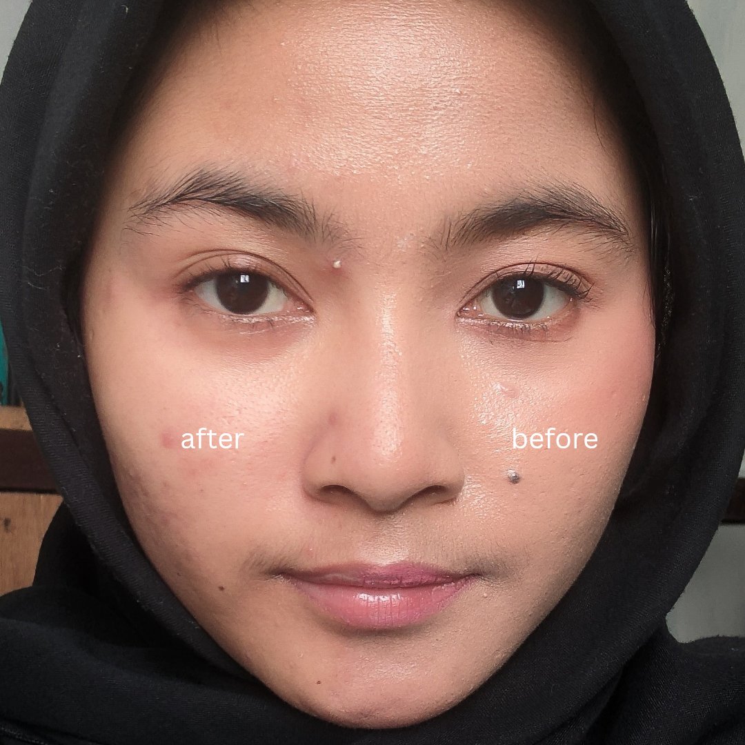 Ternyata pake cleansing milk gacorr juga bersihin mascara waterproof anti badai 🤯