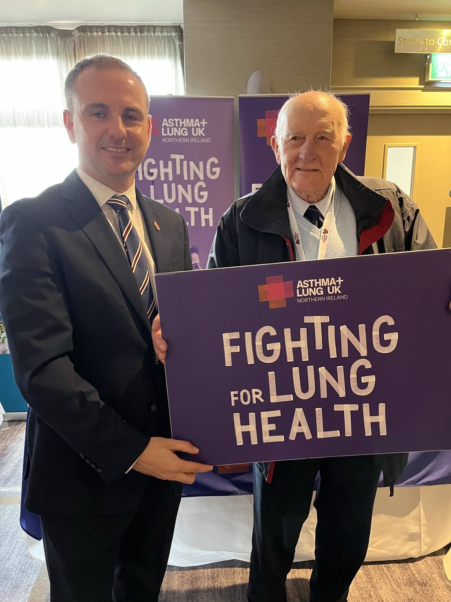 Asthma + Lung UK Northern Ireland (@asthmalungni) on Twitter photo Great to chat to former MP Roy Begg MBE at the #UUP25 conference today in Belfast.
<a href="/uuponline/">Ulster Unionist Party</a> Great to chat to former MP Roy Begg MBE at the #UUP25 conference today in Belfast.
<a href="/uuponline/">Ulster Unionist Party</a>