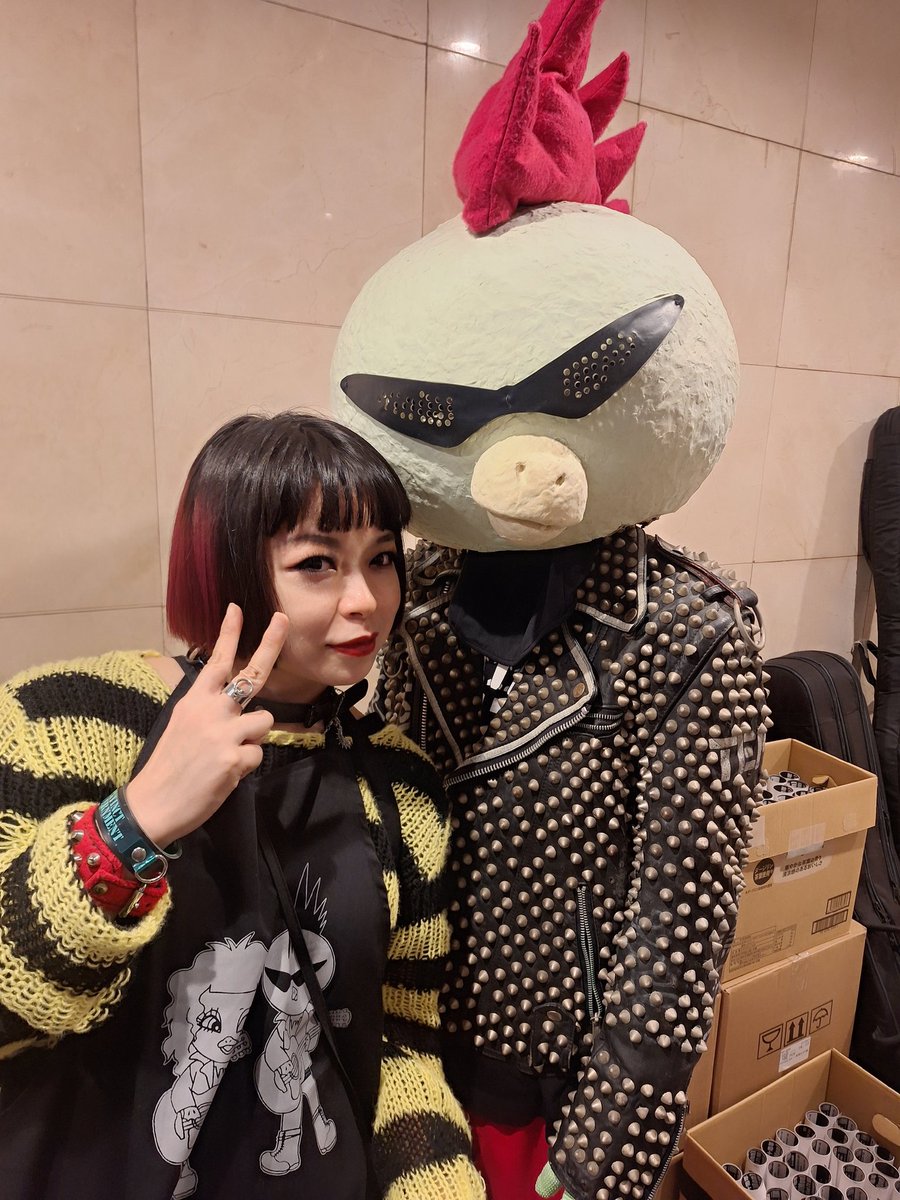 カッパンク2025、１日目無事終了しました～❗❗
カッパンク王国へ入国いただいた皆様、お足元の悪い中お越しくださってありがとうございました🙇‍♀️
国王もさぞかし喜んでいることかと...😘
カミカミでしたが笑 明日もMC頑張りま～す🎤