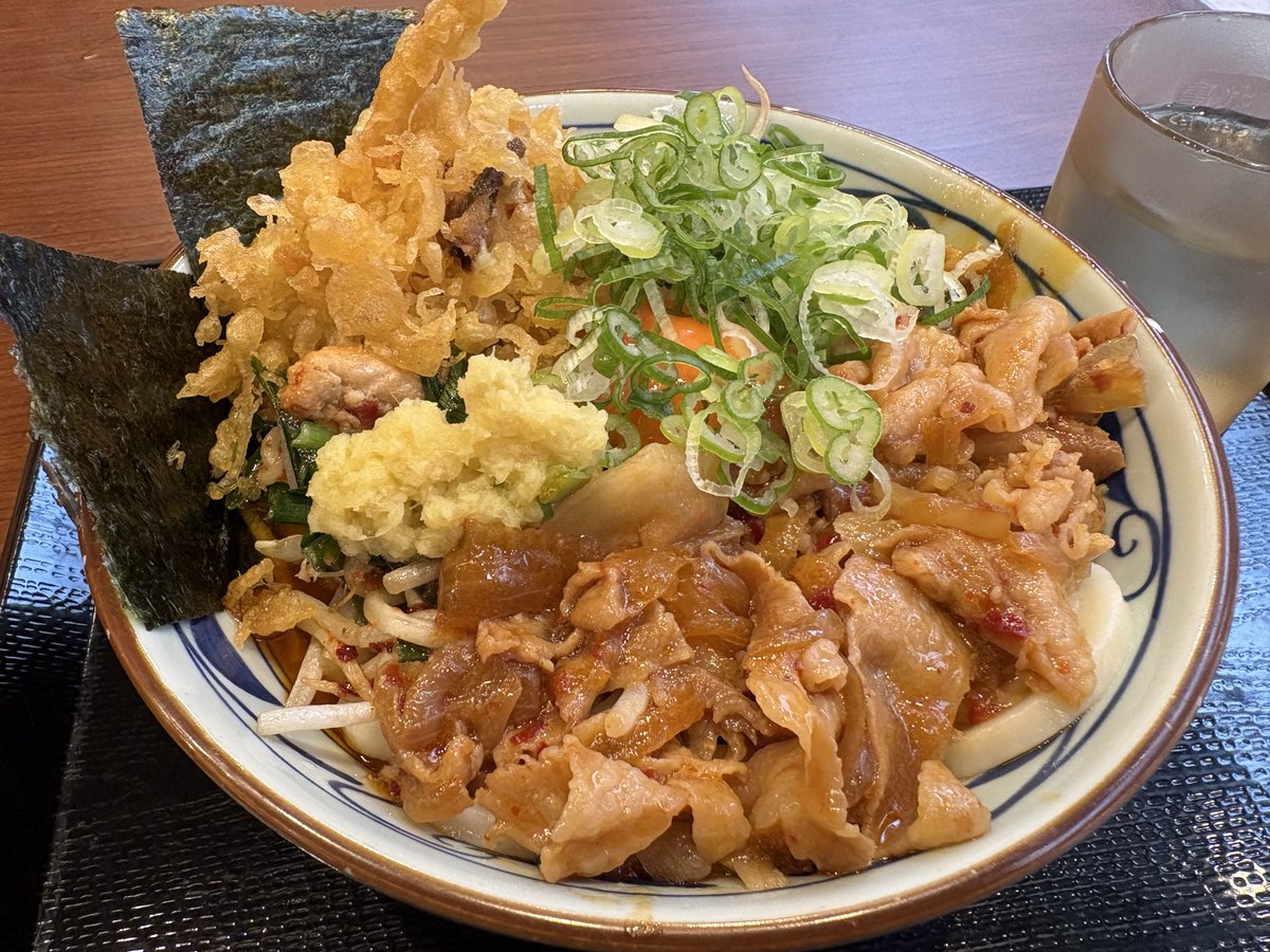 今日のお昼に丸亀でニラ玉ぶっかけ食べてしまったので今日一日ニンニクモンスターでした🧄

でも美味しかったんや、許して🫠