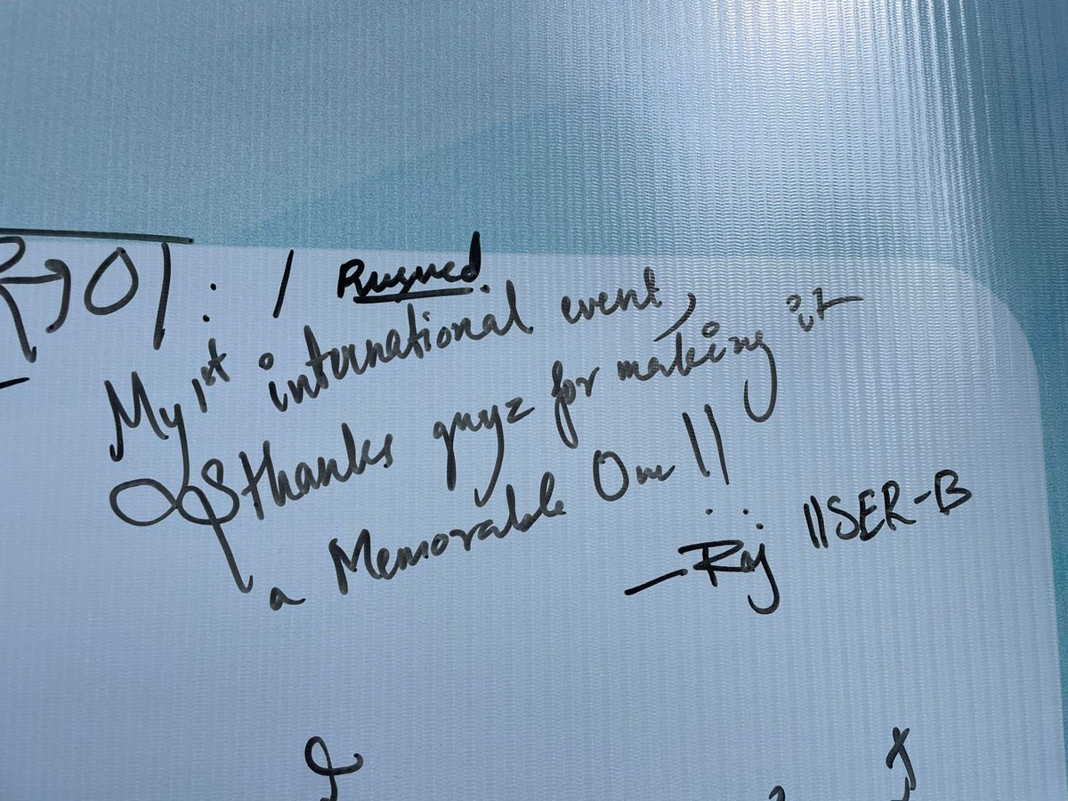 Hydrology_IITR's tweet image. What an incredible wave of ideas and enthusiasm! 🌊
#IAHS2025 participants shared inspiring feedback and visionary thoughts for the road ahead.
Thank you for fueling the spirit of collaboration and discovery! 💧✨
#IITRoorkee #Hydrology #GlobalScience