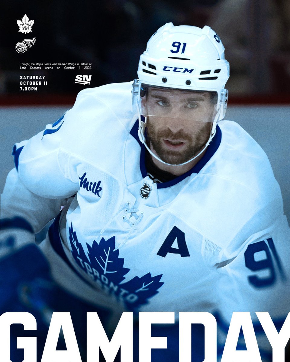 MapleLeafs's tweet image. Duel in Detroit