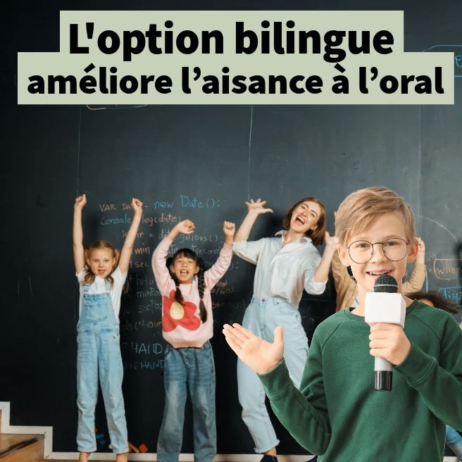 🗣️ À Ipécom Paris, l’option bilingue développe l’aisance à l’oral dès le collège.
Débats, mini-présentations, théâtre en anglais → confiance, spontanéité, clarté.
🔗 Lire : ipecomparis.com/comment-option…

#IpécomParis #CollègeBilingue #AisanceOrale #Bilinguisme #ÉducationPositive