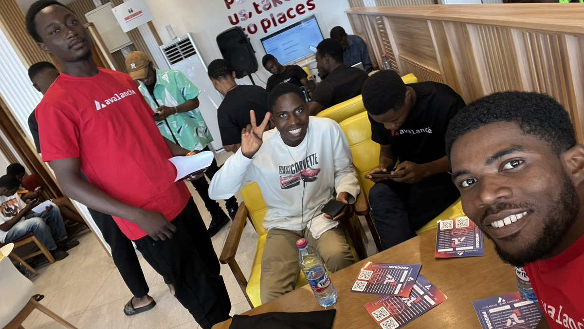 Braveson_06's tweet image. avalanche your knowledge! Learn from experts, ask questions, and take your crypto game to the next level!
@AvaxAfrica @web3WithMawuko @Team1NG @xeflide_joseph @elitechcreative