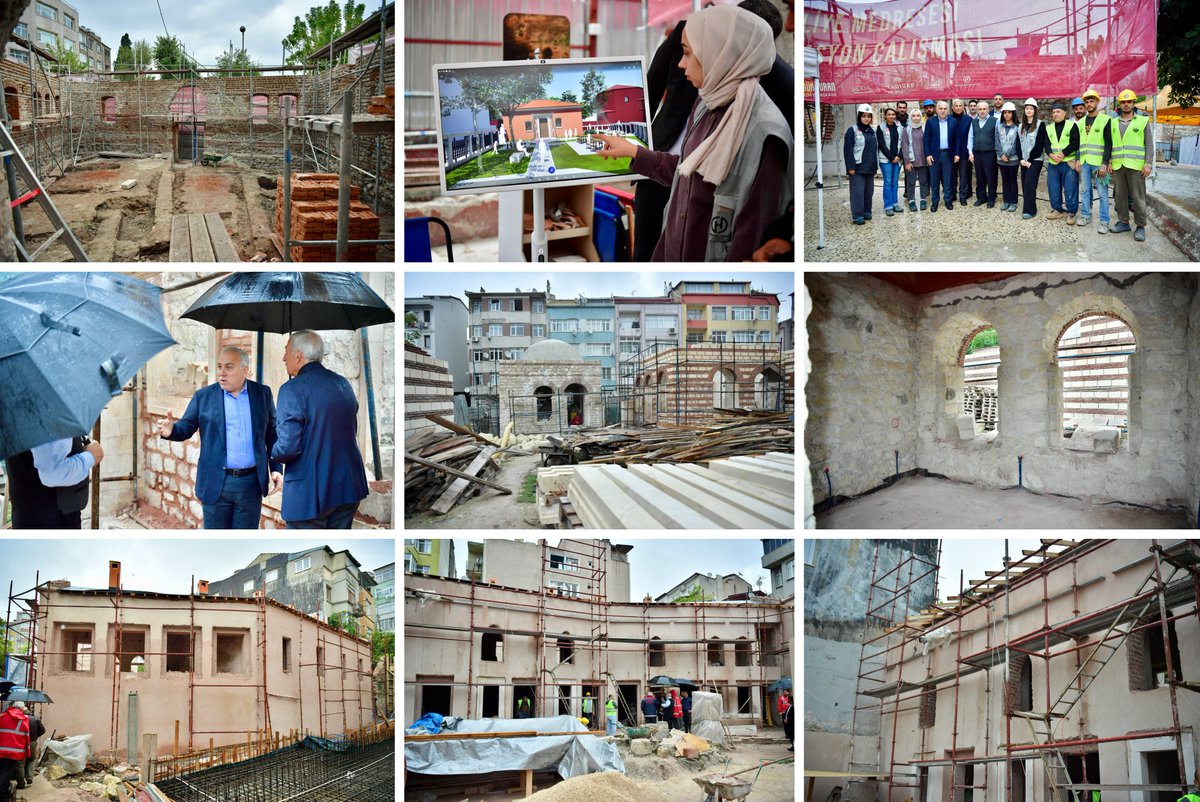Fatih’imizde aslına uygun şekilde restore ettiğimiz tarihi yapıları geleceğe yön verecek mekânlara dönüştürmeye de özen gösteriyoruz.

⁠⁠📌Mimar Sinan'ın mimarbaşı olduğu döneme ait Yeniçeşme Medresesi
📌17. yüzyıla tarihlenen Muid Ahmet Medresesi ve
📌18. yüzyılda inşa edilen