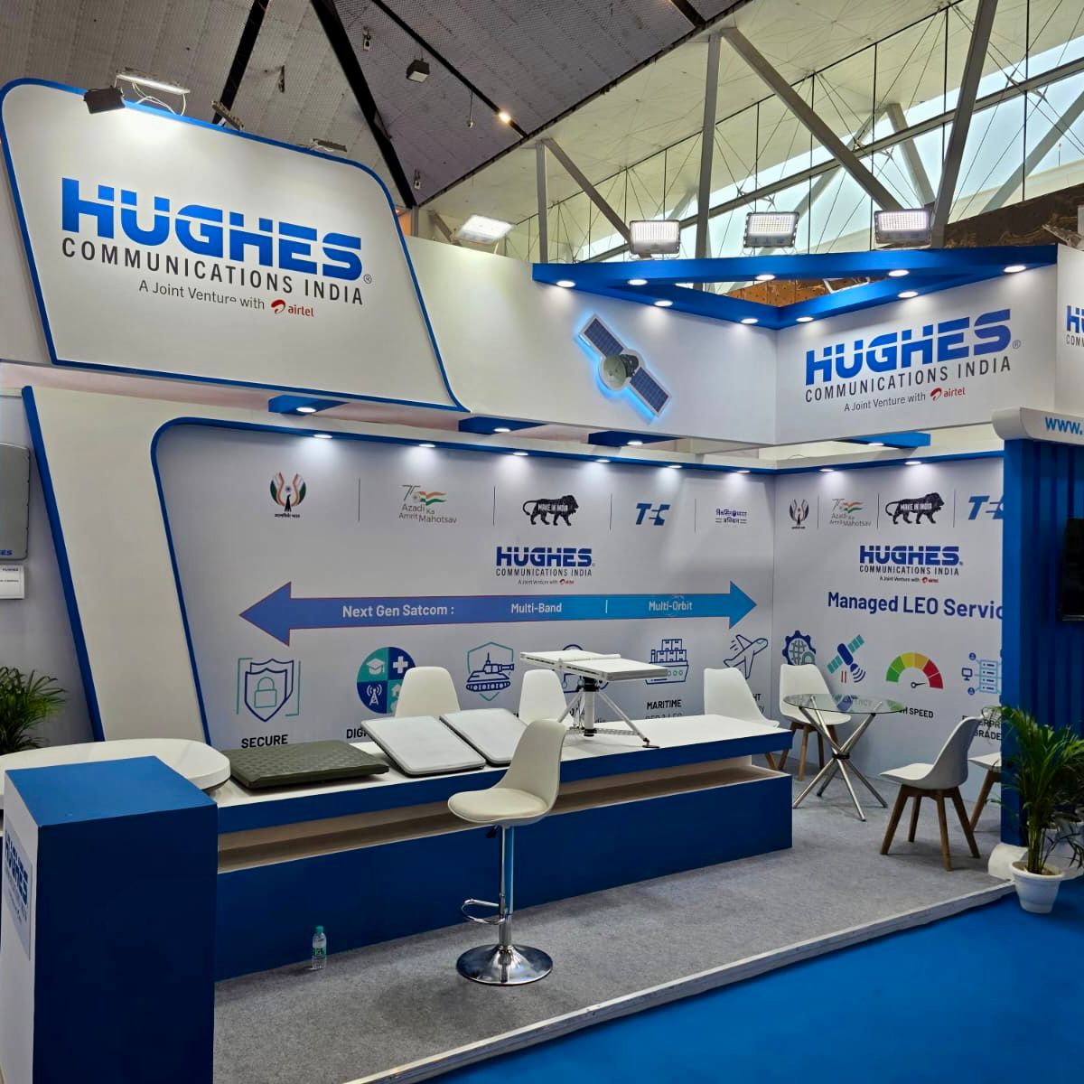 hughes_Ind's tweet image. Wrapping up the exciting four days at #IMC2025. Thank you to everyone who stopped by to explore how Hughes Communications India is driving secure and reliable #connectivity across sectors.