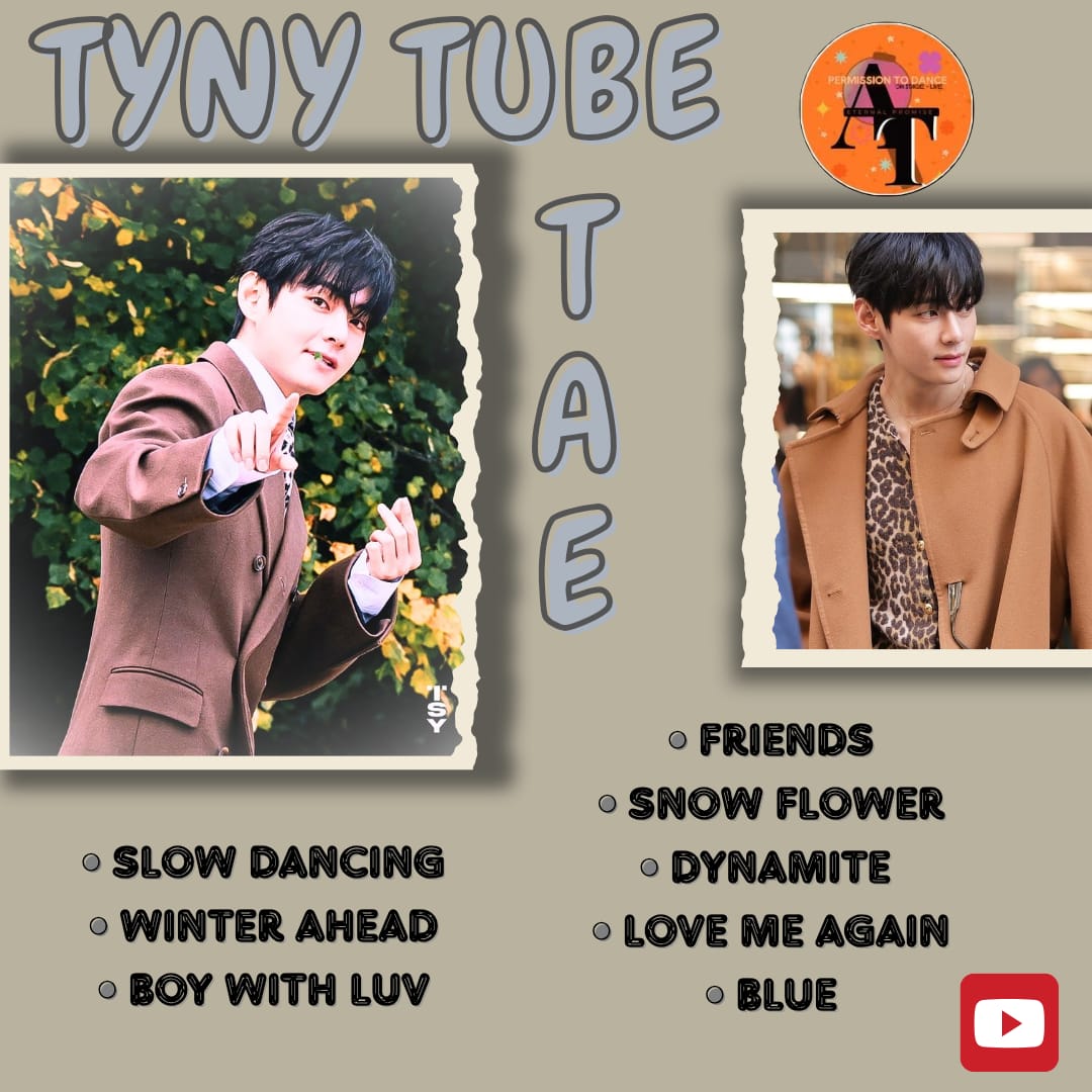 ArmyTynyPromise's tweet image. ♥︎✮♥︎.𝚁𝙴𝚃𝙾 𝚃𝚈𝙽𝚈 𝚈𝙾𝚄𝚃𝚄𝙱𝙴 .♥︎✮♥︎

Army tenemos metas que cumplir, unete a el RETO x YOUTUBE,el Focus de hoy es para nuestro bello 🐻

Aumentemos esos números 💪

#STREAMFORBTS
#V 
#ArmyTyny
#방탄소년단