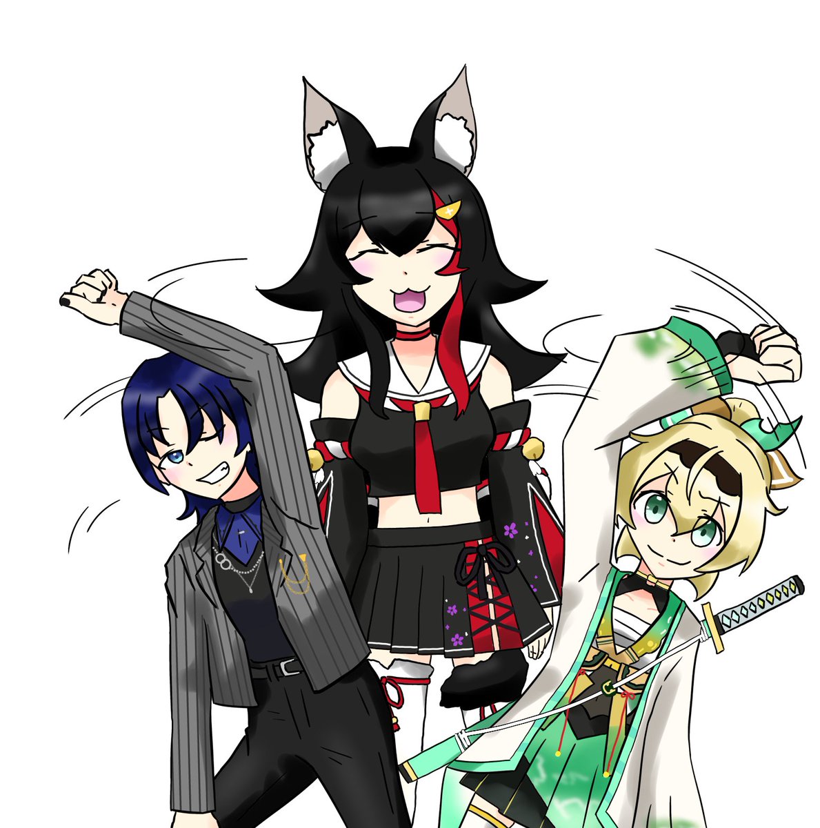 sbnplb's tweet image. #青ペン #いろはにも絵を #みおーん絵