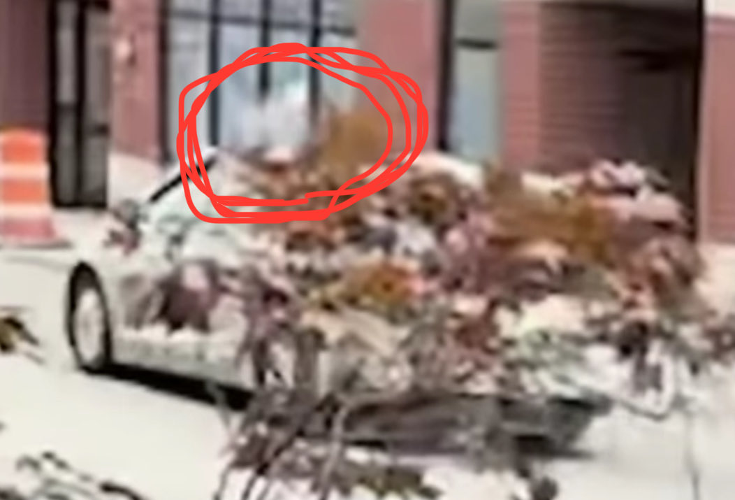 AngelFromNC's tweet image. For those of you saying #DebbieBrockman didn’t do anything there is the splash from the object she threw at a van load full of ice agents seconds later they got out and grabbed her. Why was she released again????