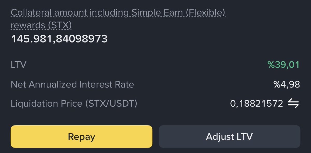 Vadeli işlem yapmayın bu piyasada.
Gerek yok.
Gece olanları iliklerimize kadar hissettik.
Benim #Binance Loans’ta ufak bir borçlanmam vardı.
Ucundan döndü.
Olmaz denilen her şey oluyor.
Spot candır. 👌