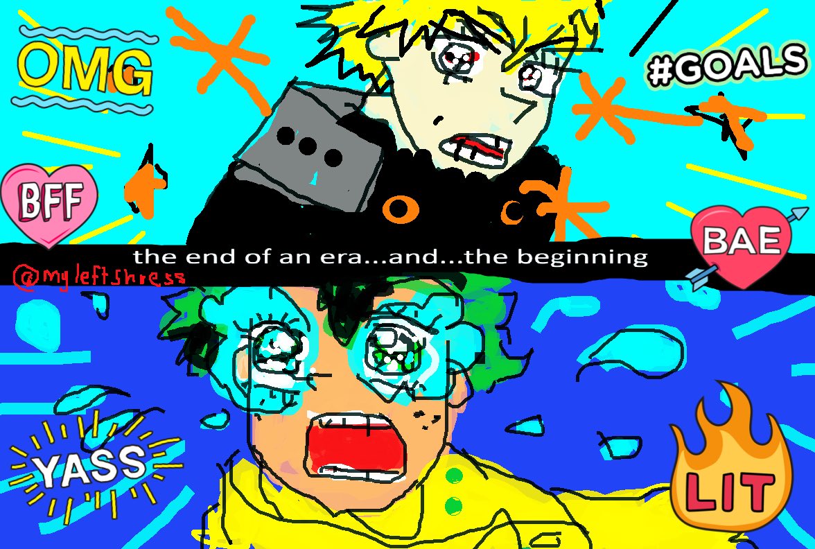 Myleftshoess contribution to herstory #mhaspoilers #bkdk #TheEndofAnEraAndTheBeginning