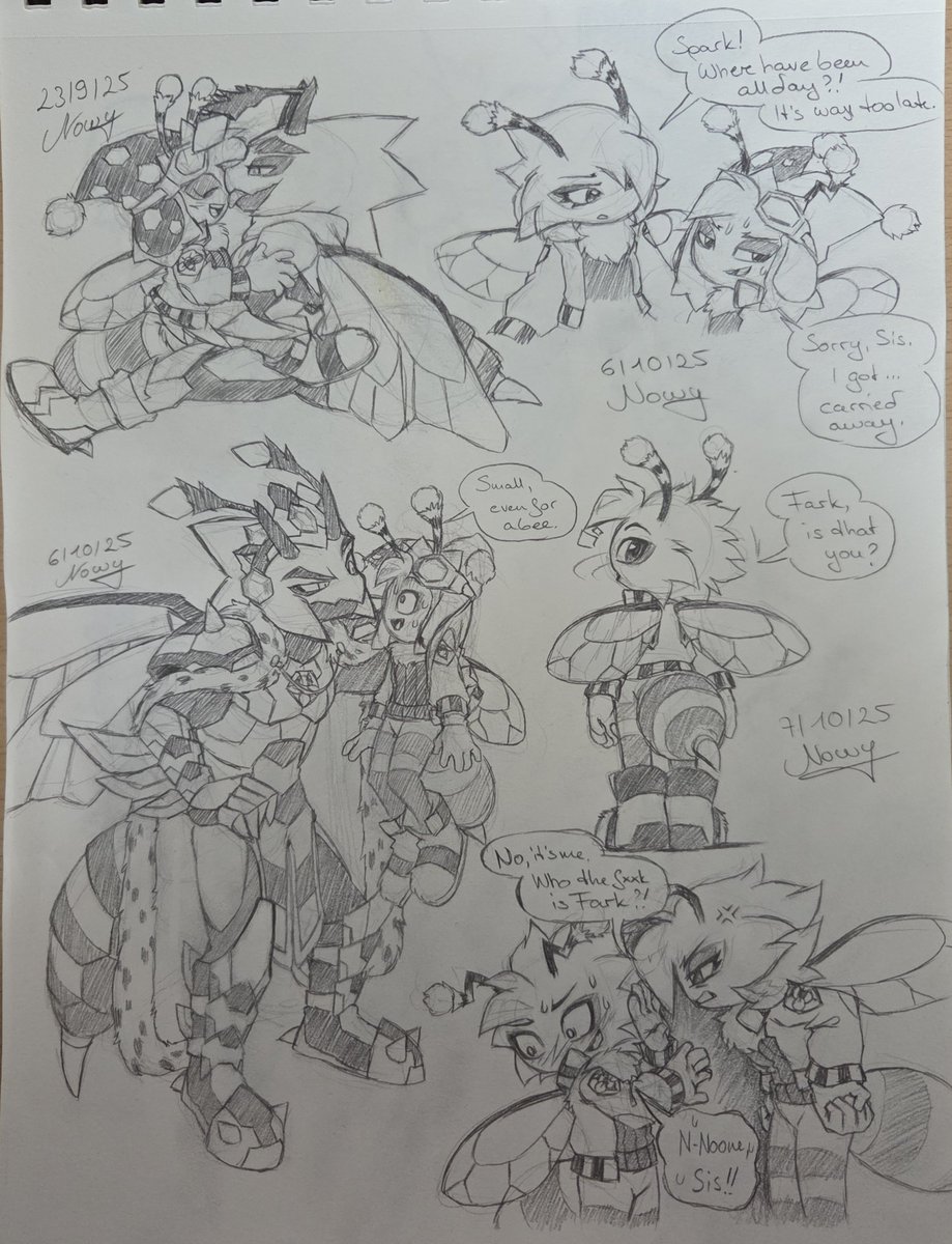 nowykowski's tweet image. Time to post some gay bees and wasps, lol
#sparktheelectricjester #sparktej #stej