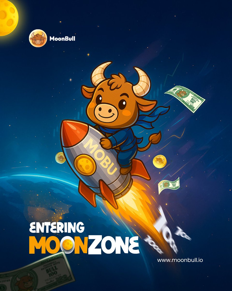 MoonBullX's tweet photo. 🚀 Entering the $MOBU MoonZone and this stage is pure lift-off energy! 🌕

The engines are roaring, and an 9256% ROI trajectory is already locked in. 💸

This is the countdown to the next meme coin milestone. ⏱️

The question isn’t if we’re mooning, it’s how high. 🪐

⚡️ Blast off before it’s too late → https://t.co/EecBI5iMmk

#MoonBull #MOBU #BullRun #CryptoCommunity #Tothemoon