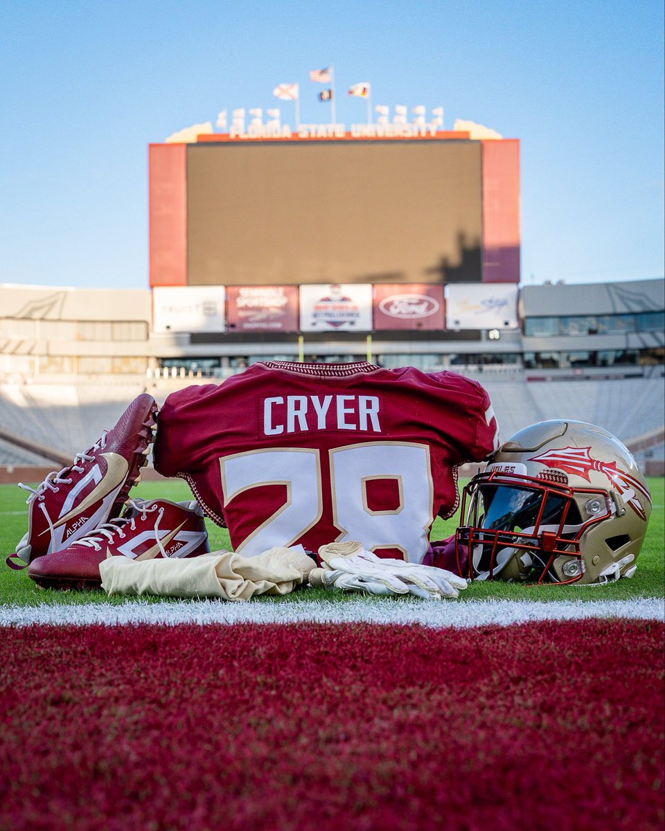 FSUFootball's tweet image. Gold
Garnet
Gold

Noon on @espn + command center coverage on @accnetwork 

#NoleFamily | #KeepCLIMBing