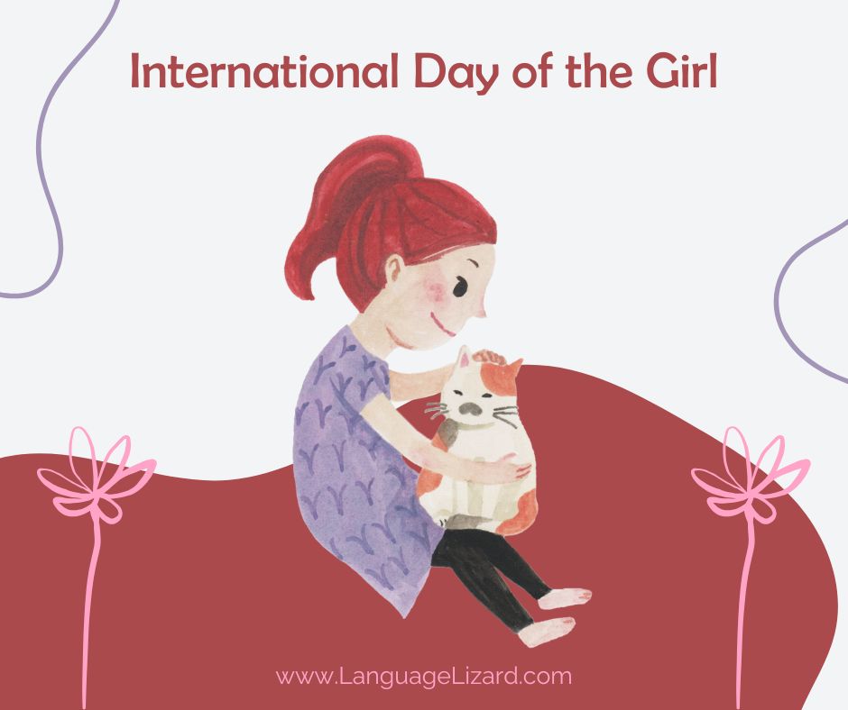 Today is #InternationalDayoftheGirl! Let's celebrate girls everywhere —their spirit, courage, and imagination. 

#bilingualkidsbooks #bilingual #languagelearning #bilingualbooks #bilingualkids #dayofthegirl
