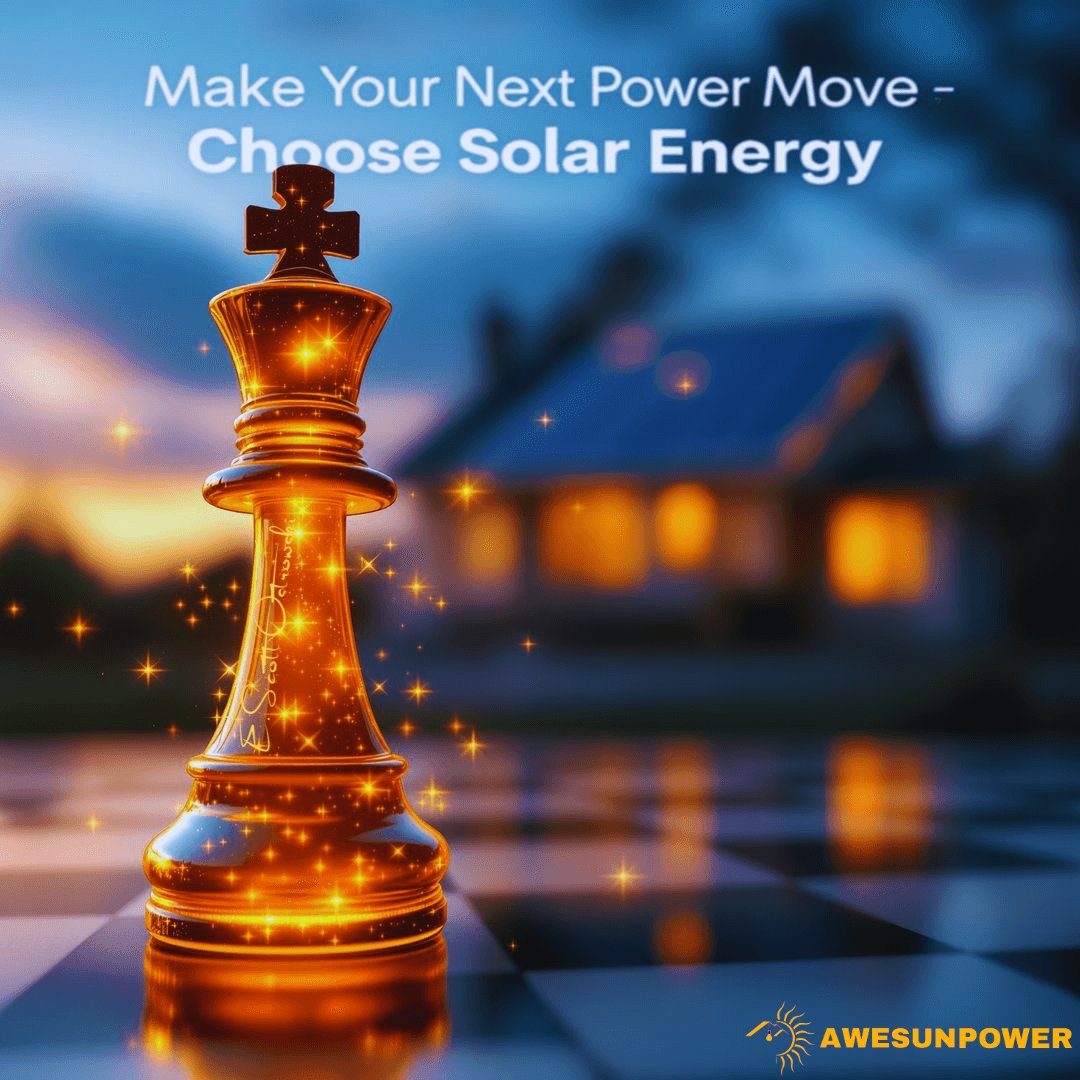 EScottOstrowski's tweet image. ♟️ Make Your Next Power Move — Choose Solar Energy @ AweSunPower.com! ☀️🏡
Smart Strategy. Bright Future. Sustainable Power. 🌞♻️#NationalChessDay #Chess #SmartStrategy #BrightFuture #SustainablePower #SolarEnergy #CleanPower #Sustainability #RenewableEnergy #GoSolar