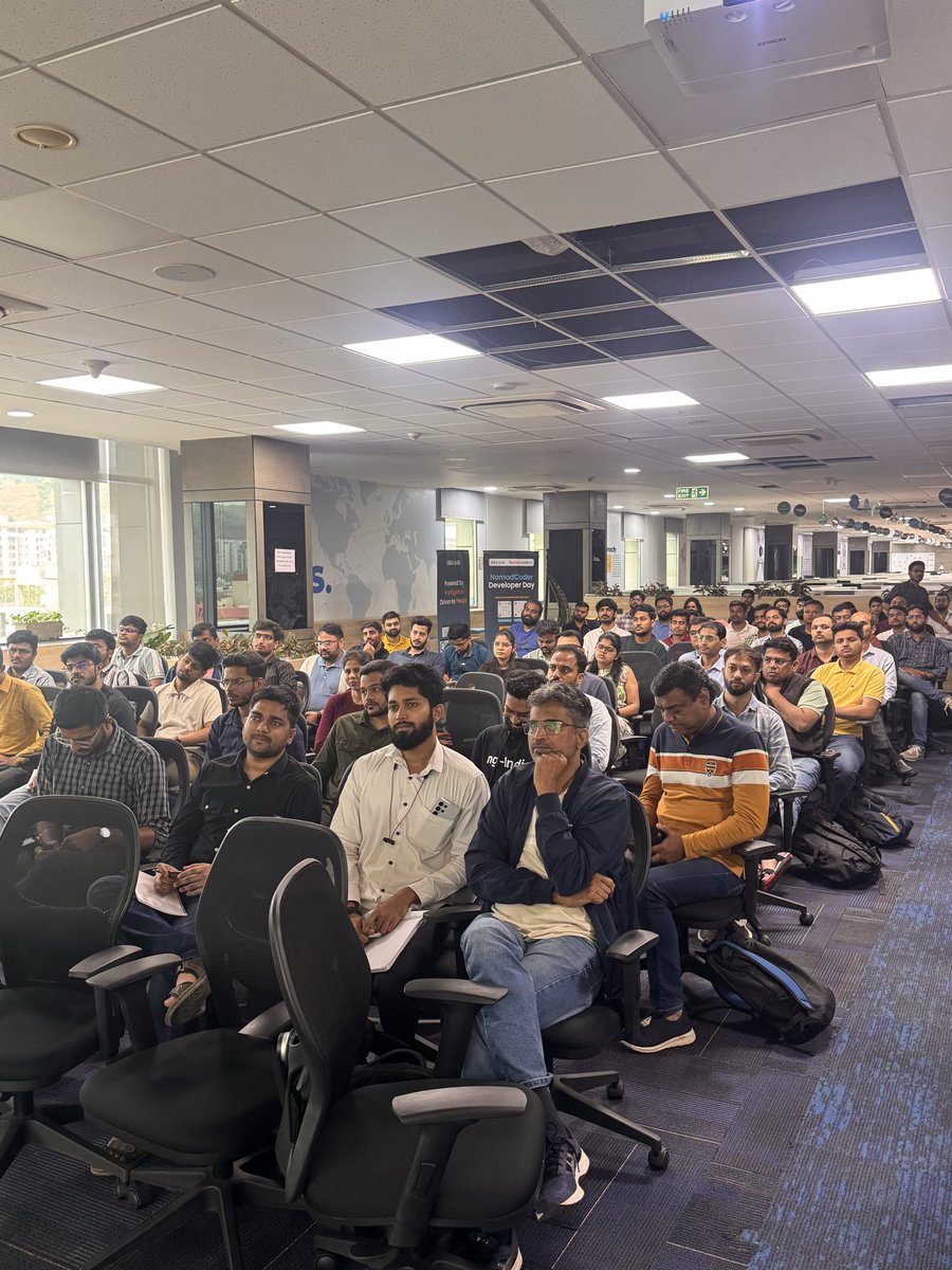 debug_mode's tweet image. Thank you eveyone for making @nomadcoerai  AI Day Pune , such a big success ❤️ 

#nomadcoder #ngIndia #ngPune ❤️