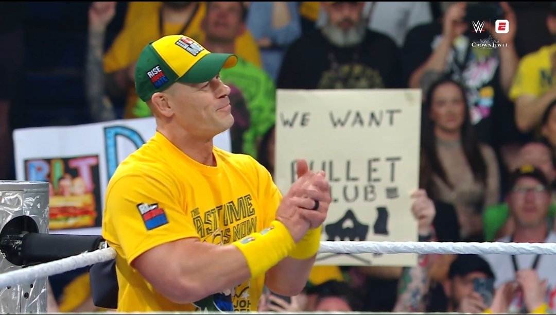 TheHulchal's tweet image. It is happening right now.
Live on Netflix.
#WWECrownJewel 

One last time.
#JohnCena vs #AJStyles
#CenaVsStyles